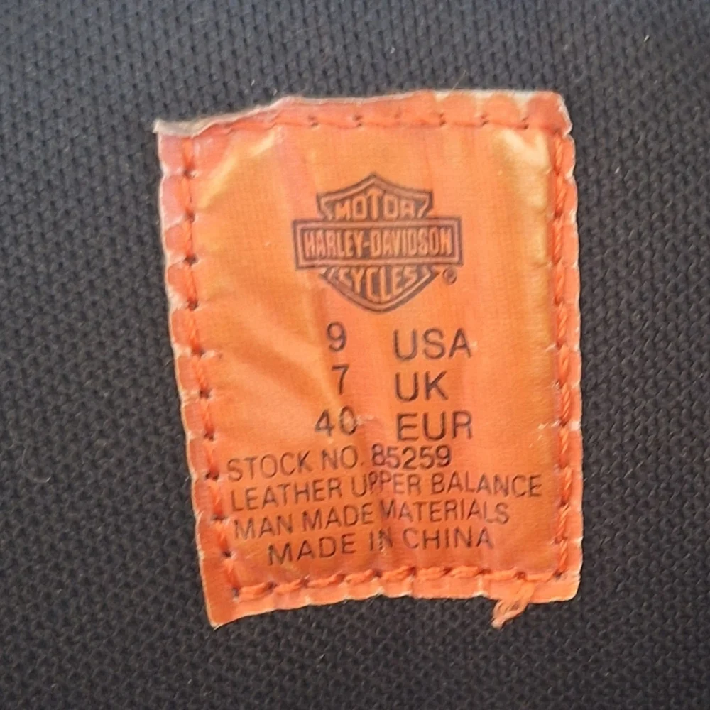 Harley Davidson Jammie Boots 9 - Picture 6 of 8